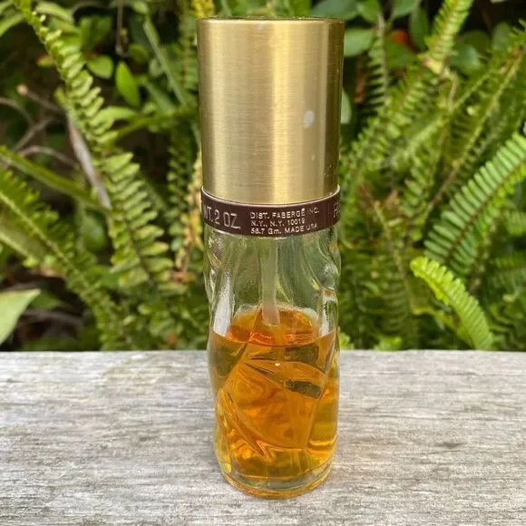 Vintage Faberge WOODHUE Spray Cologne Women Spray 2 fl. oz. RARE Half Full - Picture 4 of 5